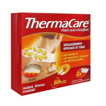 Thermacare Patch Chauffant Anti-Douleur Nuque, Epaule et Poignet Boite de 6