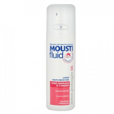 Moustifluid Lotion Protection Zones Tropicales 100Ml