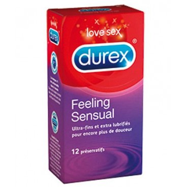 Durex Préservatif Feeling Sensual Boite de 12