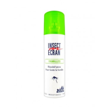 Insect Ecran Répulsif Famille Spray 100Ml