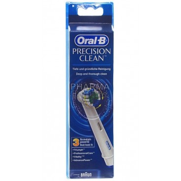 Oral-B Brossettes Precision Clean 3 Recharges pas cher