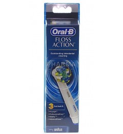 Oral-B Brossettes Floss Action 3 Recharges pas cher