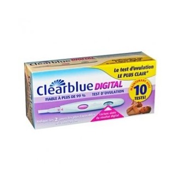 Clearblue Tests D'ovulation Digital Boîte de 10 Tests