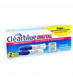 Clearblue Test de Grossesse Digital Lot de 2