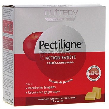 Nutreov Pectiligne Pectiligne Carrés Coupe Faim 15 Carrés pas