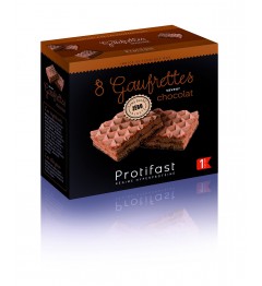 Protifast Gaufrettes Chocolat Boite de 8