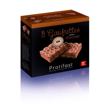 Protifast Gaufrettes Chocolat Boite de 8