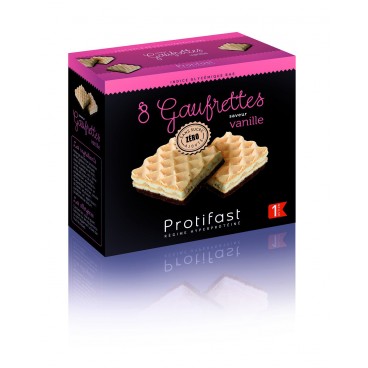 Protifast Gaufrettes Vanille Boite de 8