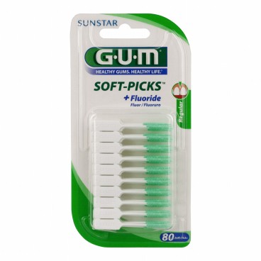 Gum Soft Picks Regular Batonnets Boite de 80