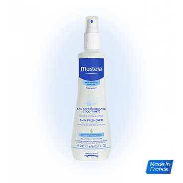 Mustela Eau Rafraichissante et coiffante 200Ml