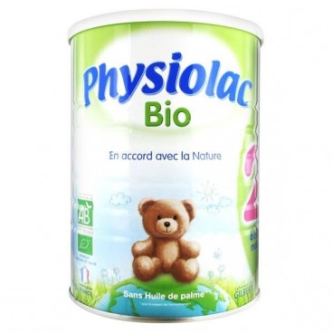 Physiolac Lait Bio 2ème Age 800 Grammes