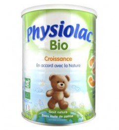 Physiolac Lait Bio 3ème Age 800 Grammes