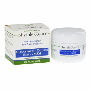 Phytalessence Glucosamine Calcium Silice MSM Gélules B/30