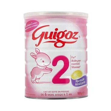 Guigoz Lait 2ème Age de 6 à 12 mois 800 G pas cher