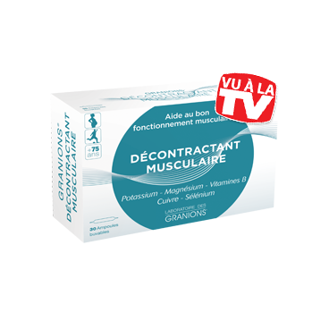 Granions Décontractant Musculaire 30 Ampoules Buvables de 2Ml