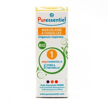 Puressentiel Huile Essentielles Bio Marjolaine à Coquilles 5Ml