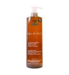 Nuxe Rêve de Miel Gel Lavant Surgras Visage et Corps 400ml pas