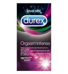 Durex Préservatifs Orgasm Intense Boite de 10
