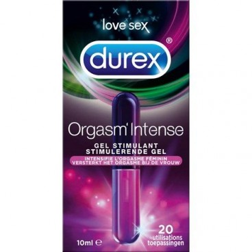 Durex Préservatifs Orgasm Intense Gel 10Ml