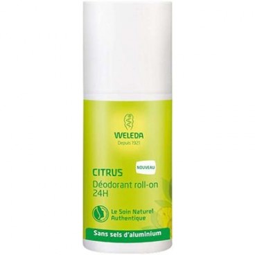 Weleda Déodorant 24 Heures Citrus Roll On 50Ml