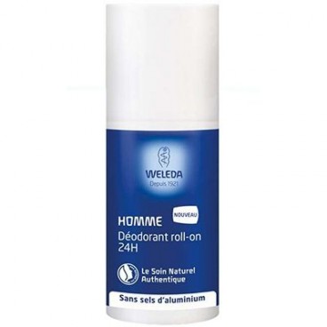 Weleda Déodorant 24 Heures Homme Roll On 50Ml