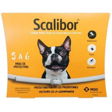 Scalibor Collier Insecticide Petits Chiens et Chiens Moyens