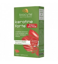 Biocyte Keratine Forte Full Spectrum 40 Gélules