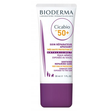 Bioderma Cicabio SPF50+ Pommade Soin Réparateur 30Ml pas cher