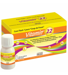 Vitamin 22 Cure Flash 7 Jours 7 Flacons de 30Ml