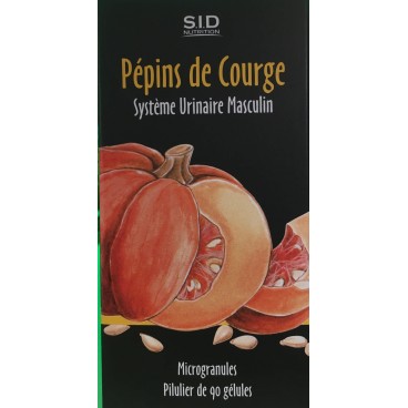 SID Nutrition Pépins de Courge 90 Gélules