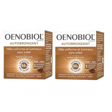 Oenobiol Autobronzant 2x30 Capsules