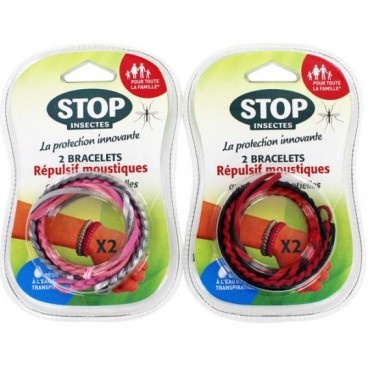 Stop Moustique Bracelet Tresse