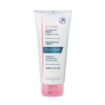 Ducray Ictyane Gel Moussant Surgras 200Ml