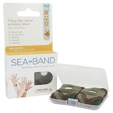 Sea Band 2 Bracelets Nausées Enfant Vert