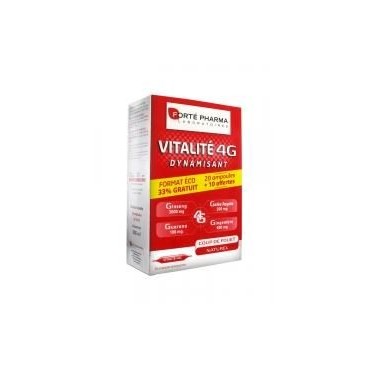 Forté Pharma Vitalité 4G 30 Ampoules