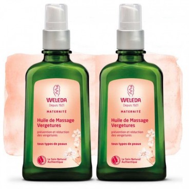 Weleda Pack Duo Vergétures 2x100Ml