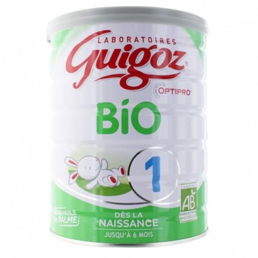 Guigoz Lait Bio 1er Age 0 à 6 mois 800 G