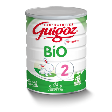 Guigoz Lait Bio 2ème Age 6 à 12 mois 800 G