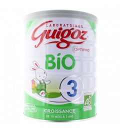 Guigoz Lait Bio 3ème Age + de 12 mois 800 G