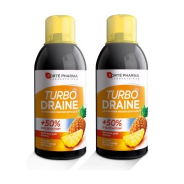 Forté Pharma TurboDraine Minceur Ananas 500ml Lot de 2