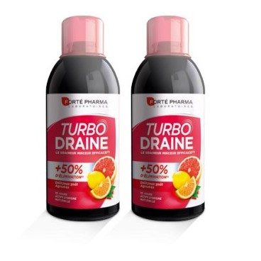 Forté Pharma TurboDraine Minceur Agrumes 500ml Lot de 2