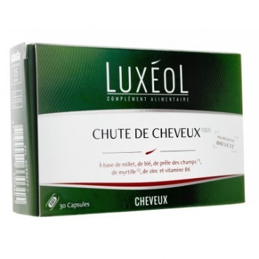 Luxeol Chute des Cheveux 30 Gélules