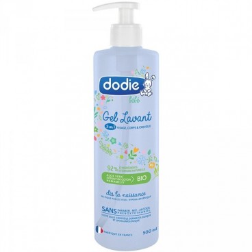 Dodie Gel Lavant 3 en 1 500Ml