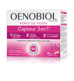 Oenobiol Capteur 3 en 1 60 Gélules