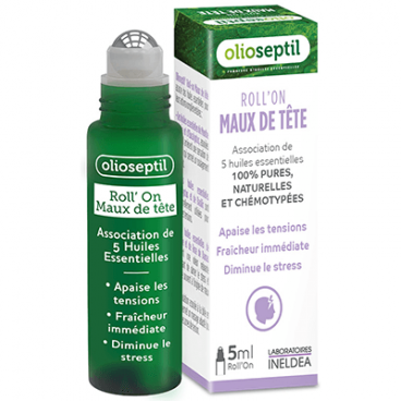 Olioseptil Roll On Maux de Tête 5Ml