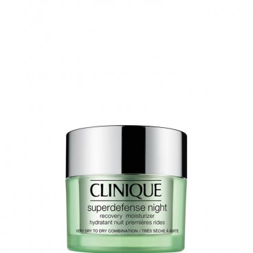 Clinique Superdefense Night T3/4 / Hydratant Nuit Premières Rides 50Ml