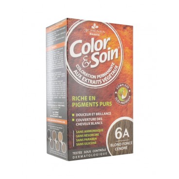 Color et Soin Coloration Blond Foncé Cendré 6A