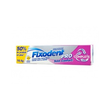 Fixodent Pro Confort Crème Fixative 70G pas cher