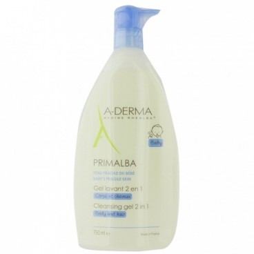 Aderma Gel Lavant 2 en 1 750Ml