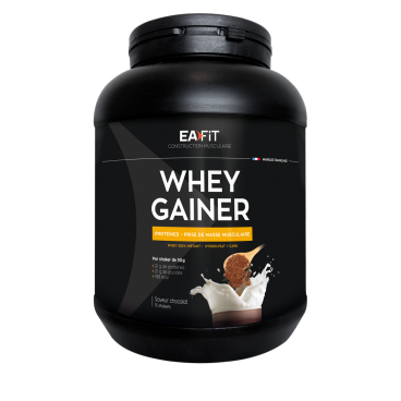 EA FIT Gainer Max Gain de Poids Double Chocolat 1,1Kg